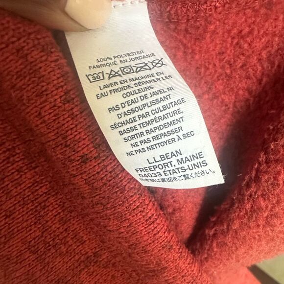 L.L. Bean Men's L.L.Bean Sweater Fleece Vest XL - Picture 4 of 4